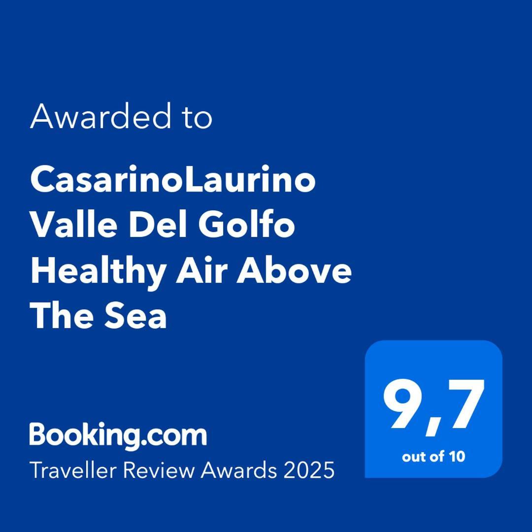 Casarinolaurino Valle Del Golfo Healthy Air Above The Sea Uscio ภายนอก รูปภาพ